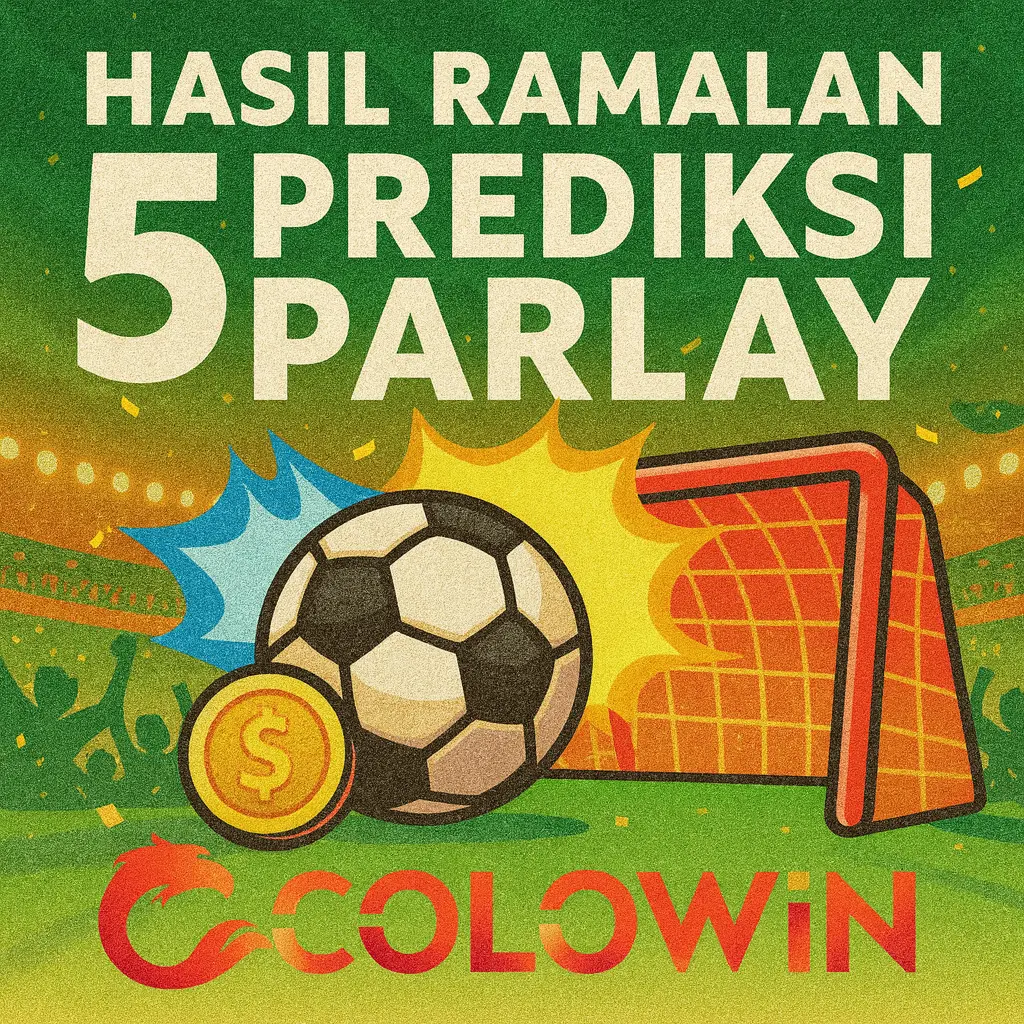 COLOWIN - Hasil Ramalan 5 Prediksi parlay Odds tembus 10 cukup pasang 3 tim